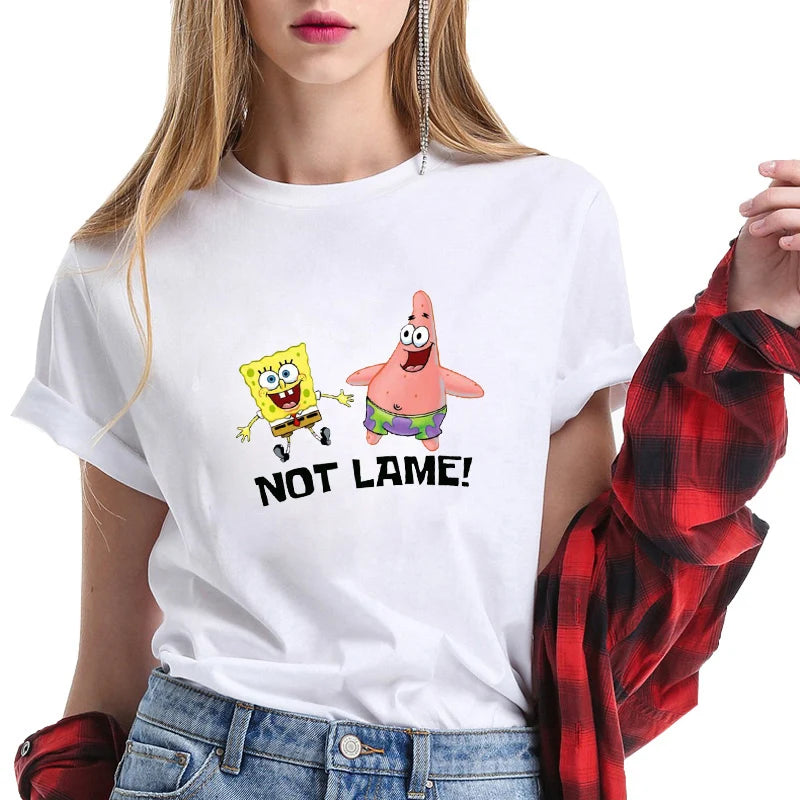 T-shirt SpongeBob - Duo "Non è da sfigati"