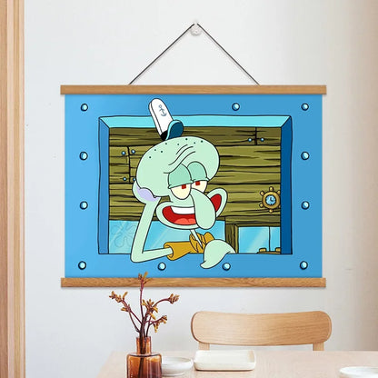 Tableau Bob L'Éponge - Trio Bikini Bottom