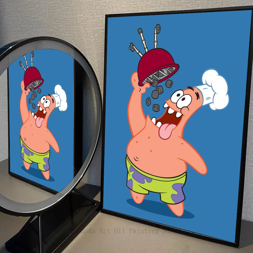Poster Bob L'Éponge - Carlo en Panique