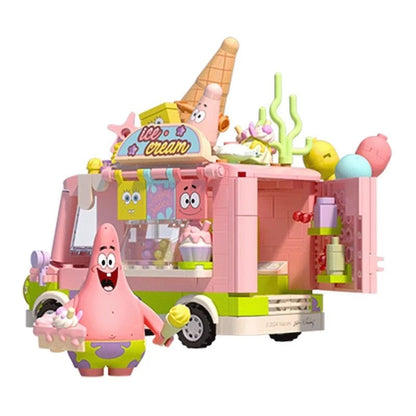 Jeu de Blocs Bob L'Éponge - Food Truck de Plage