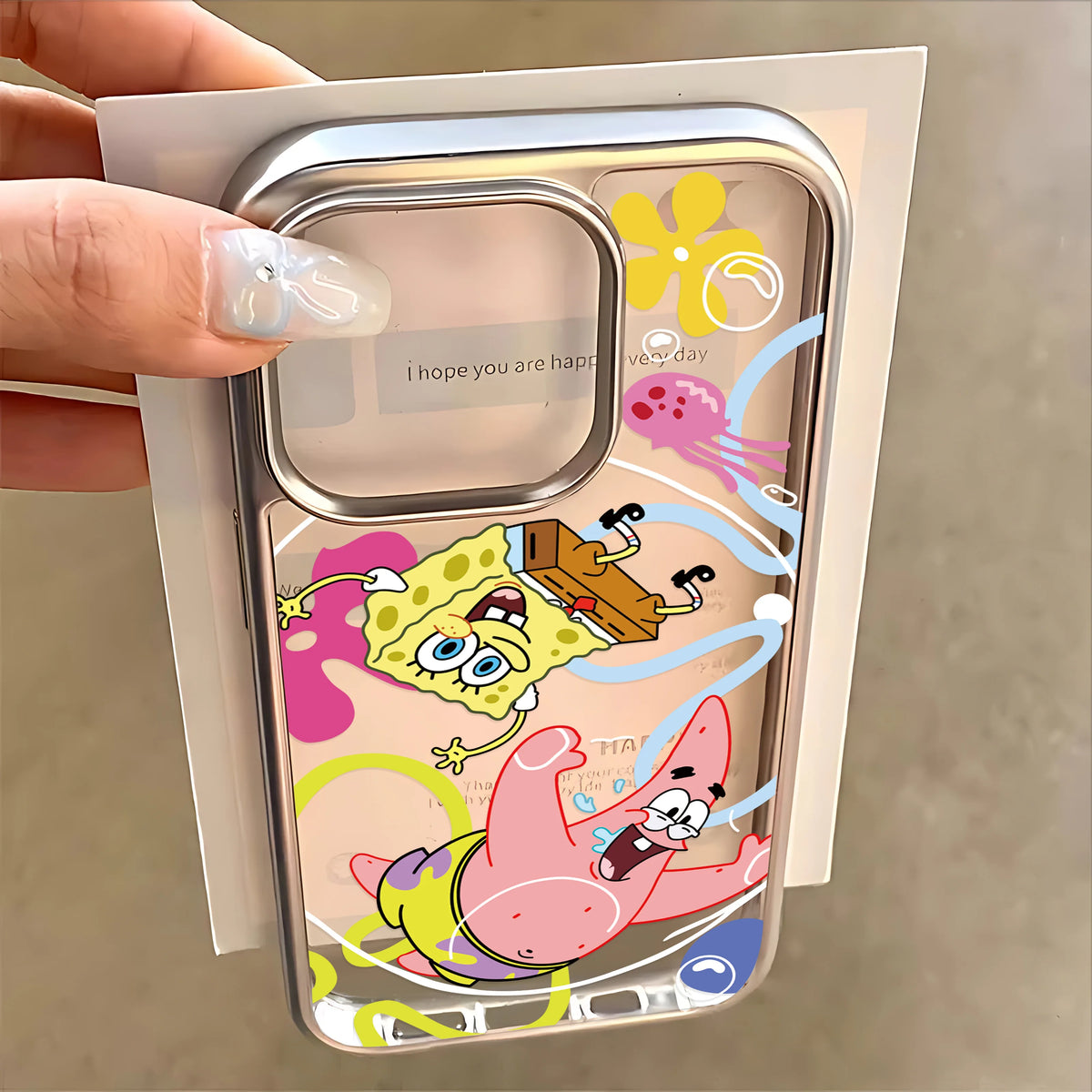 Coque Bob l'Éponge - Modèle Collage Bikini Bottom