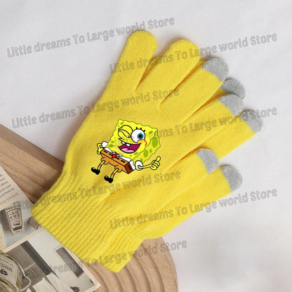 Gants Tactiles Bob L'Éponge - Bob et Patrick