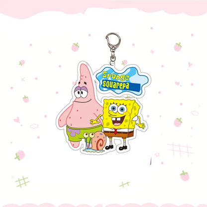 Porte-Clés Bob L'Éponge -Bob et Patrick