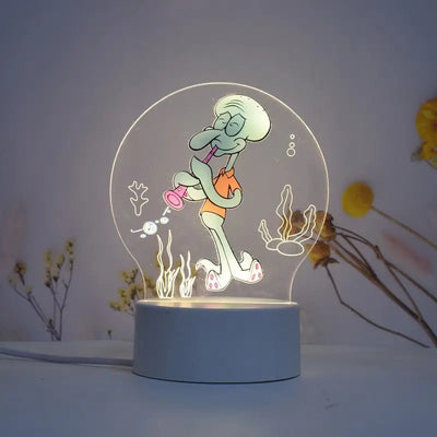Lampe LED 3D Carlo Tentacule : déco du voisin