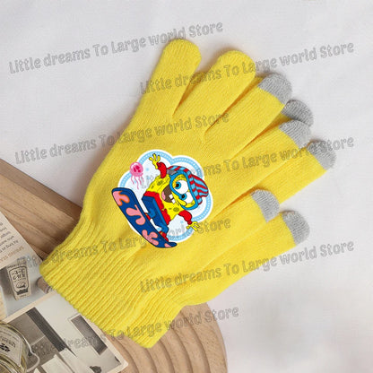 Gants Tactiles Bob L'Éponge - Bob et Patrick