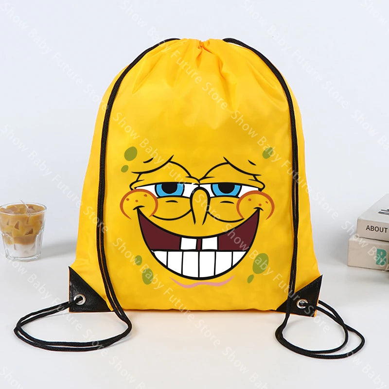 Sac à Dos Bob L'Éponge - Cordon Gym Jaune