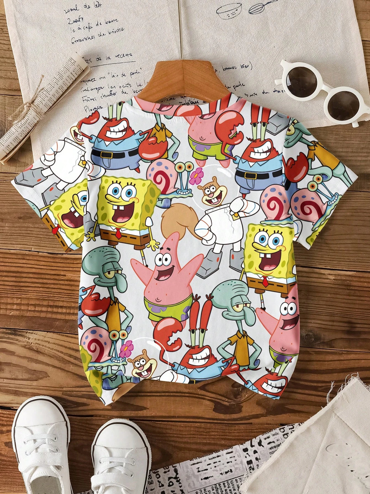 T-Shirt Bob L'Éponge - Full Print Personnages