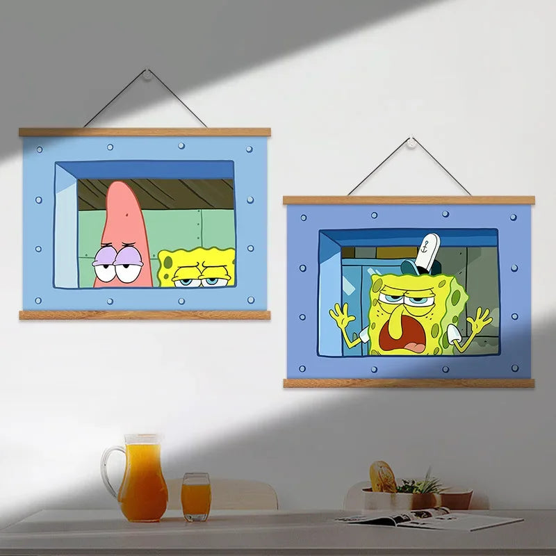 Tableau Bob L'Éponge - Trio Bikini Bottom