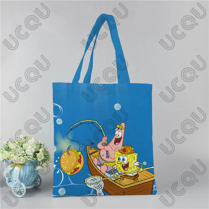 Tote Bag Bob l'Éponge - Modèle Chasse aux Méduses