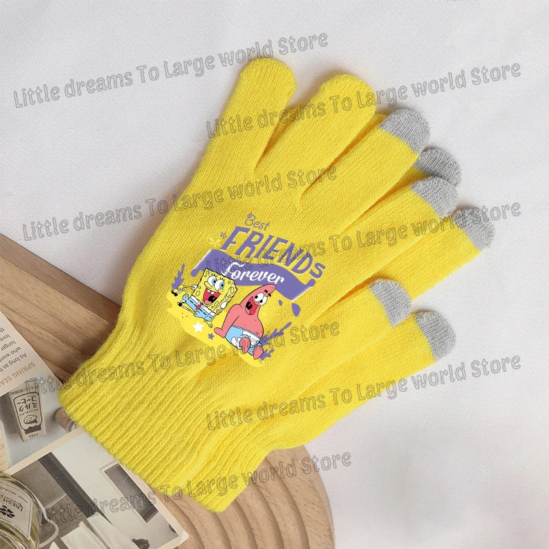 Gants Tactiles Bob L'Éponge - Bob et Patrick