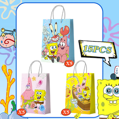 Sacs Cadeaux Bob L'Éponge - Party Pack