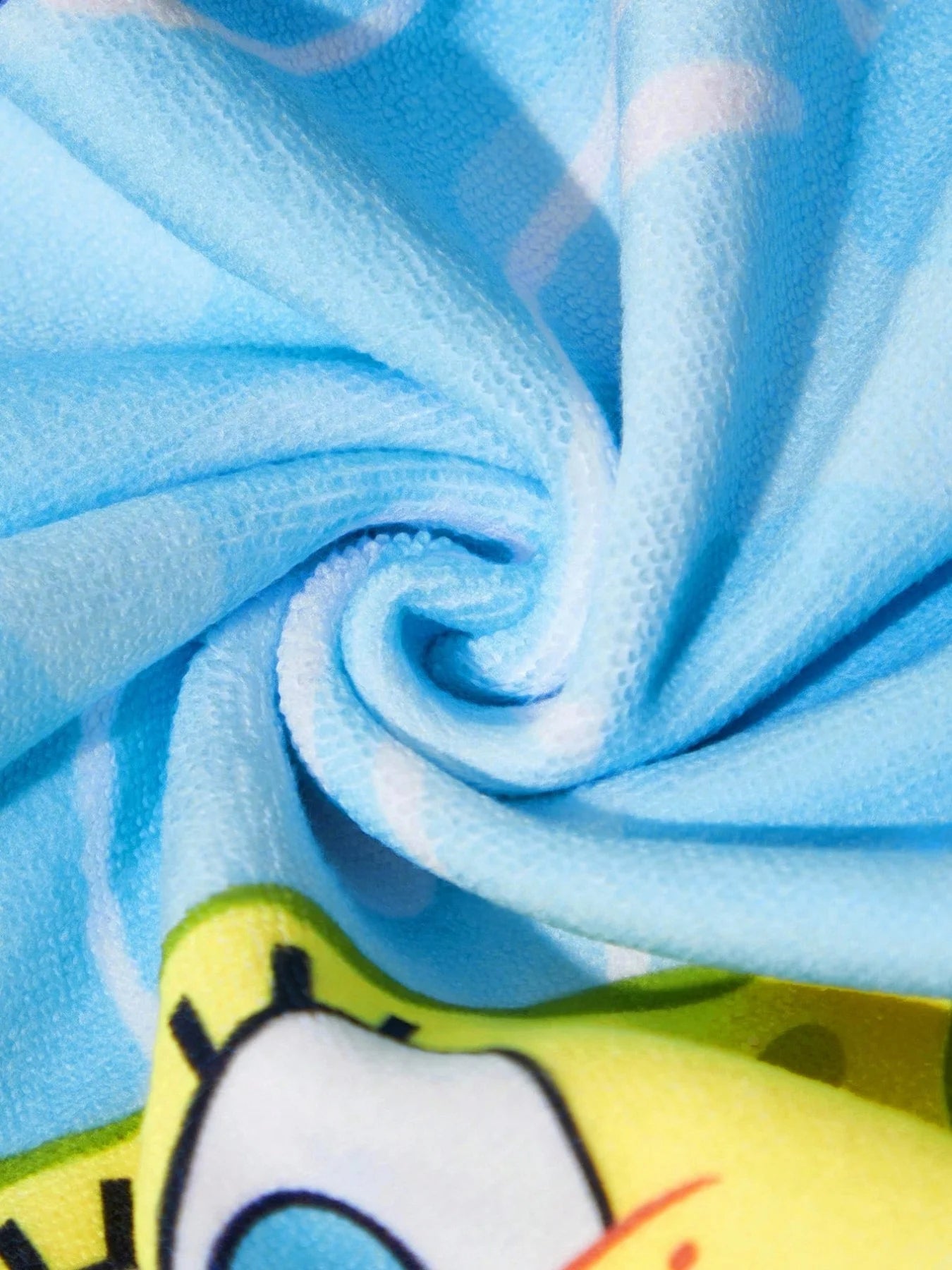 Serviette de Plage Bob L'Éponge - Blue Pattern