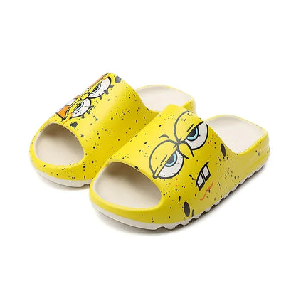 Claquettes Bob L'Éponge - Visage Jaune Classique