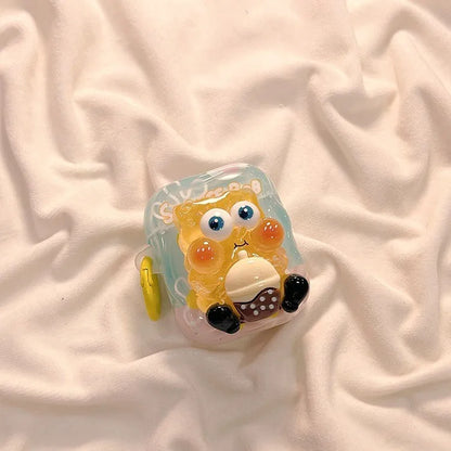Coque AirPods Bob L'Éponge - Personnage 3D