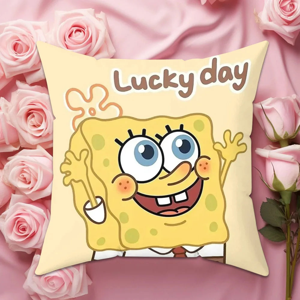 Housse de Coussin Bob L'Éponge - Lucky Day