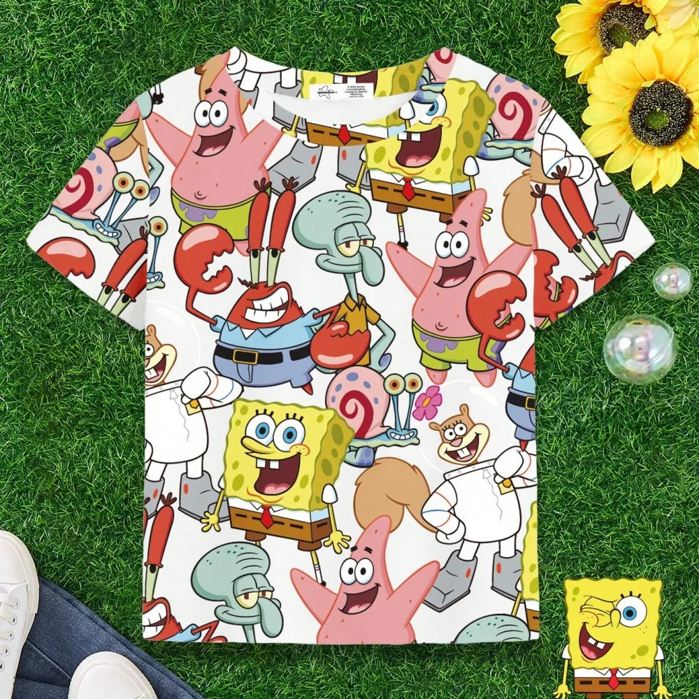 T-Shirt Bob L'Éponge - Full Print Personnages