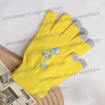 Gants Tactiles Bob L'Éponge - Bob et Patrick