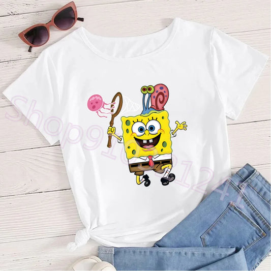 T-shirt SpongeBob - Caccia alle meduse