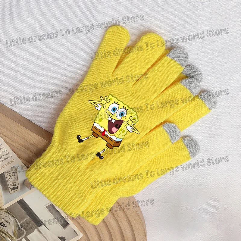 Gants Tactiles Bob L'Éponge - Bob et Patrick