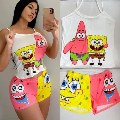 Ensemble Bob L'Éponge - Débardeur et Short