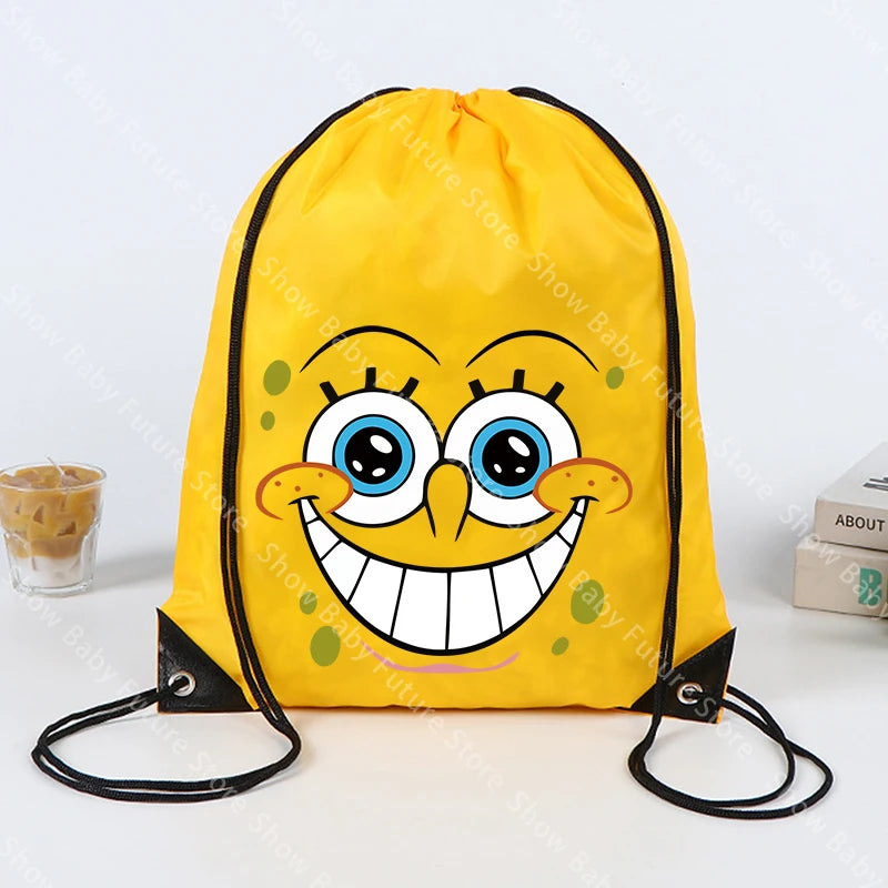 Sac à Dos Bob L'Éponge - Cordon Gym Jaune