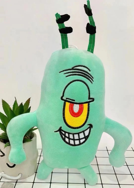 Peluche SpongeBob - Plankton a braccia aperte