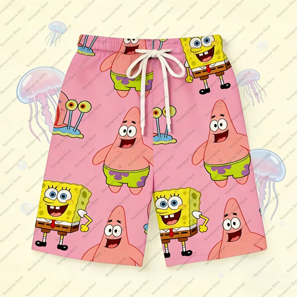 Short de Bain Bob L'Éponge - Duo Bob & Patrick