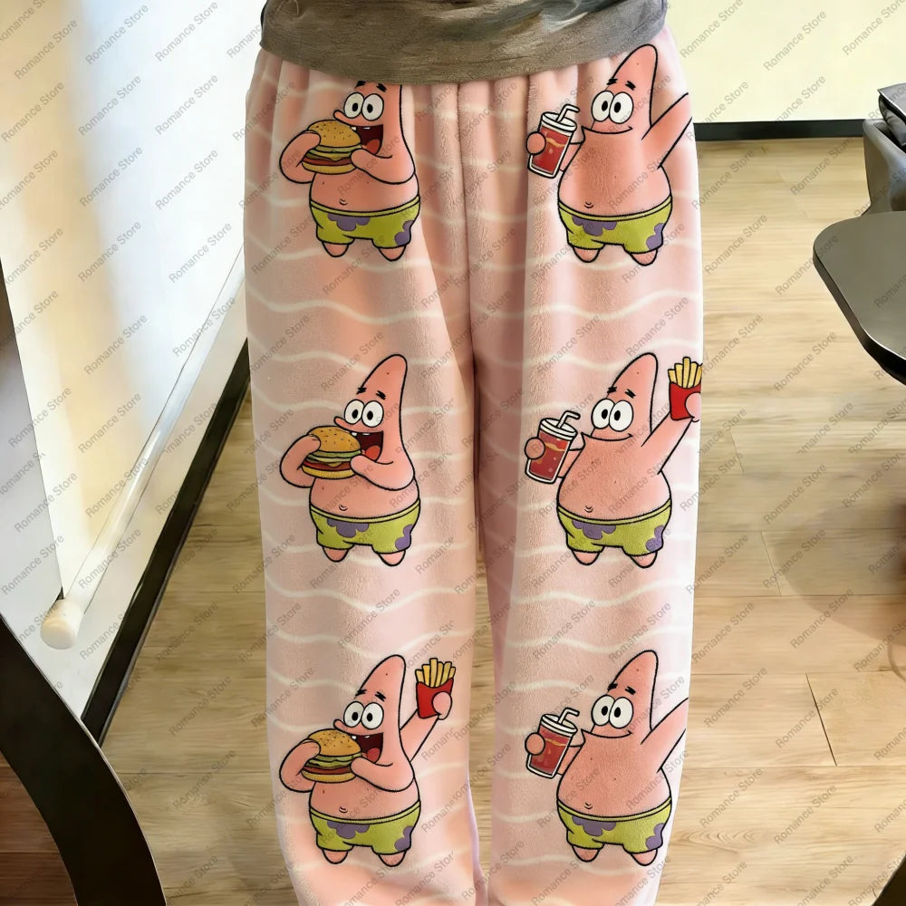 Pantalon de Pyjama Bob l'Éponge - Modèle Pattern Ananas Bleu